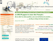 Tablet Screenshot of chemin-stevenson.org
